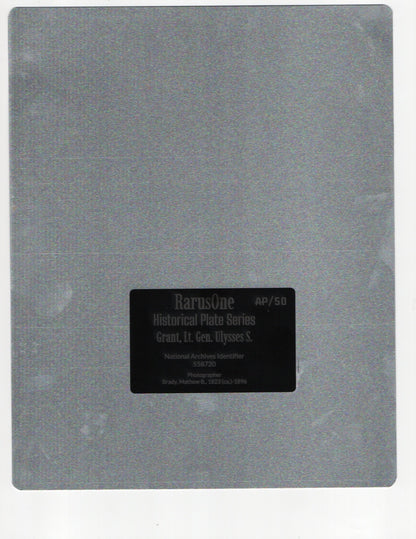 General Ulysses S. Grant – Limited Metal Print /50 | 8×10 Sublimated Steel Plate | RarusOne American Heritage Collection