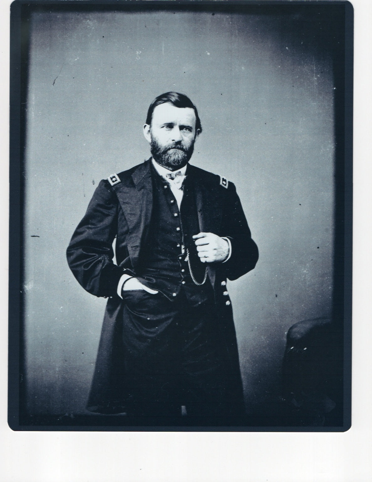 General Ulysses S. Grant – Limited Metal Print /50 | 8×10 Sublimated Steel Plate | RarusOne American Heritage Collection