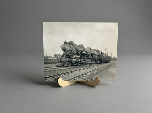 Crescent Locomotive (1916) – Limited-Edition Historical Metal Plate /50